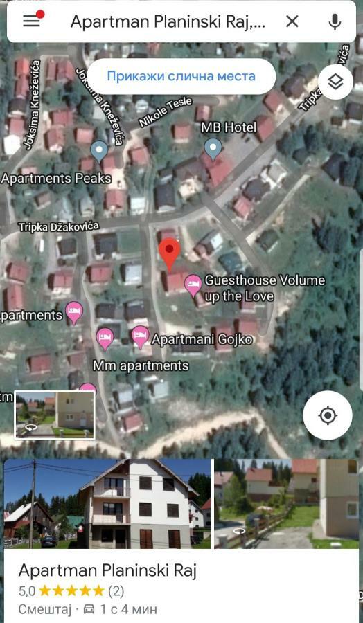Apartman Planinski Raj ชาเบลียค ภายนอก รูปภาพ